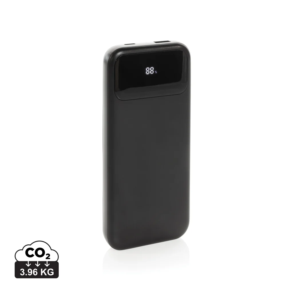Turbopack RCS akupank 10 000 mAh integreeritud kaablitega, taaskasutatud plastist