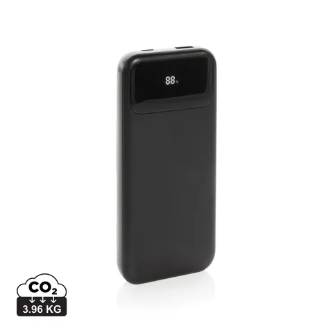 Turbopack RCS akupank 10 000 mAh integreeritud kaablitega, taaskasutatud plastist