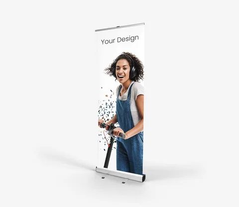 Roll-Up-Banner mit Ihrem Logo