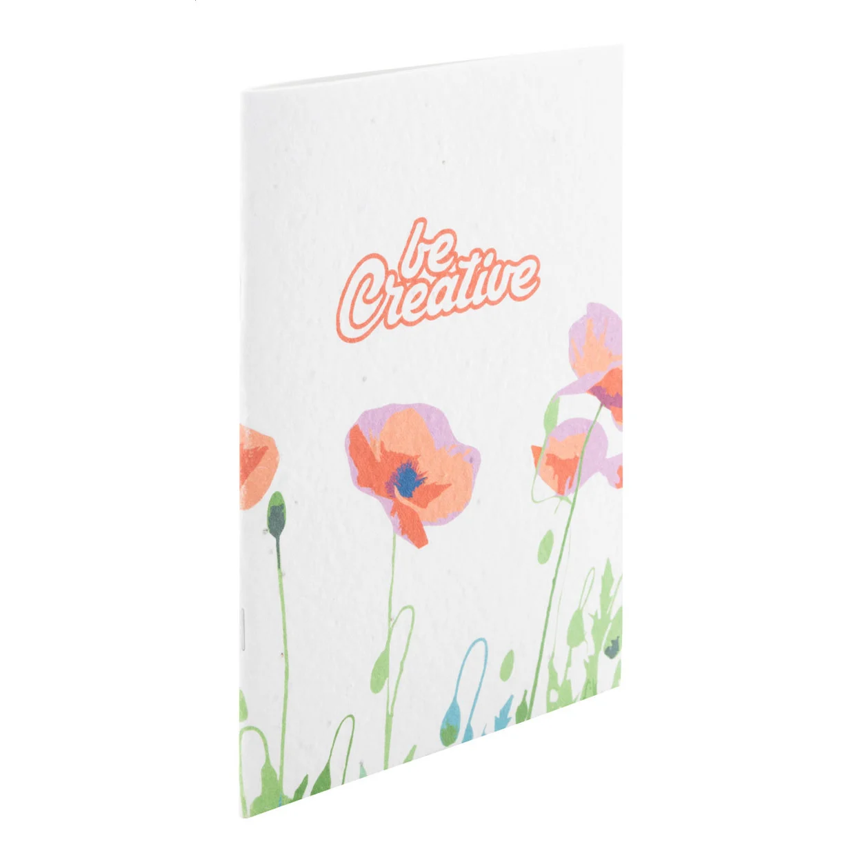 CreaNote Plus A5 Seed specialtillverkad anteckningsbok i fröpapper