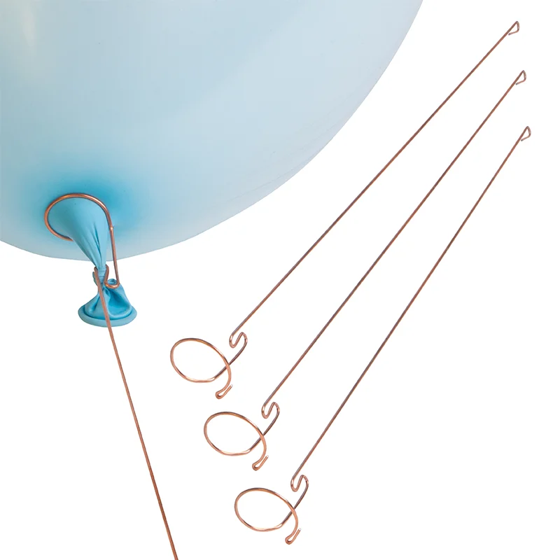 Ballonstäbe aus Metall 36 cm