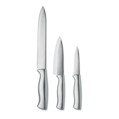 Stainless steel knife set 3pcs