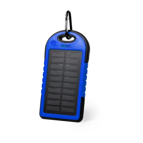 Vattentålig powerbank 4000 mAh med solcellsladdare