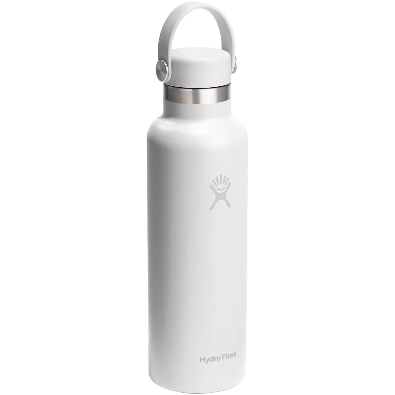 Hydro Flask Standard Mouth 621 ml:n vesipullo eristetty ruostumattomasta teräksestä valmistettu
