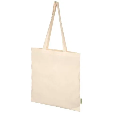 Odisha 100 g/m² tygväska av ekologiskt OCS-material, 7 l
