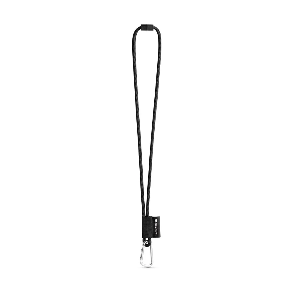 75091. SET Lanyard NAUTIC Long (Ø 7 mm) med 55 mm D-formad karbinhake och Ø 7 mm säkerhetsspänne
