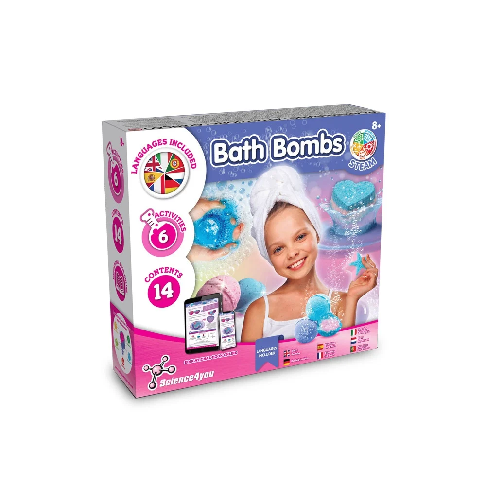 Bath Bombs Kit I. Pedagogiskt spel för barn