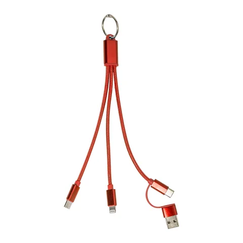 Võtmehoidjaga USB-laadimiskaabel Rafob