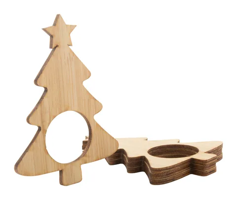 Julmiddag servettringar