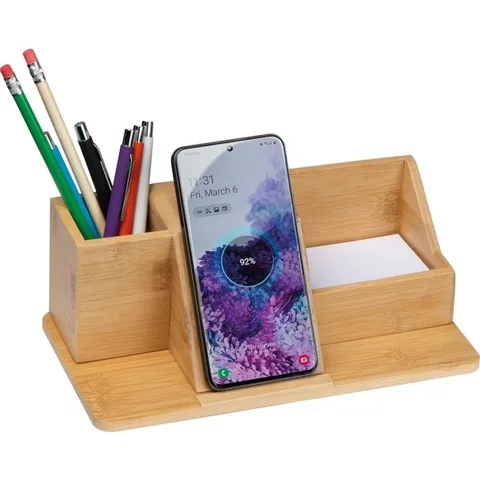 Desk organizer with wireless charger LUBLIN