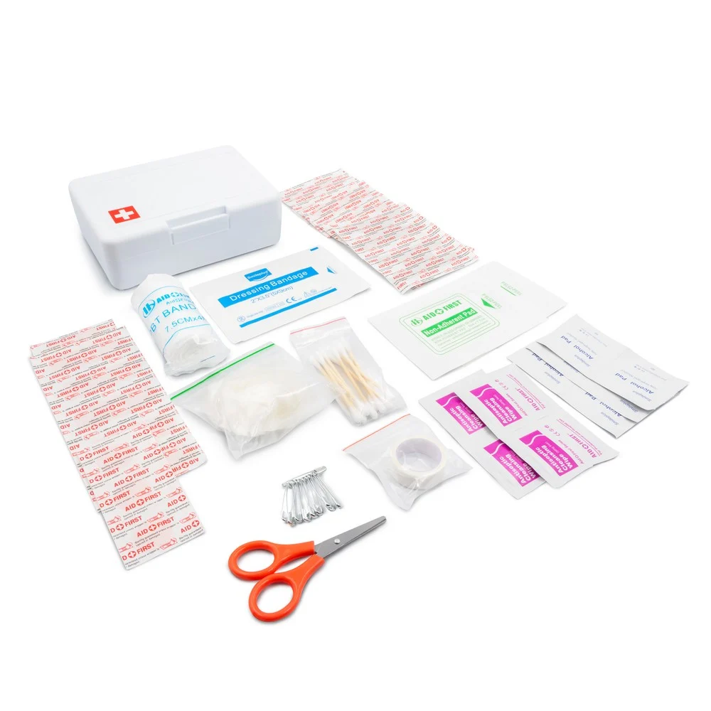 Första hjälpen-kit i plastfodral, 65 delar | Ramona
