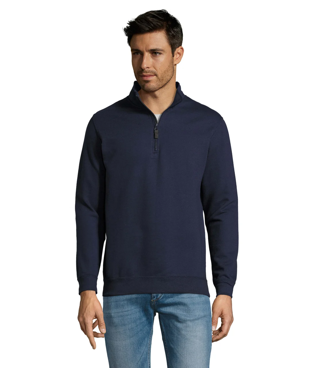 Sweatshirt med dragkedjekrage STAN 260