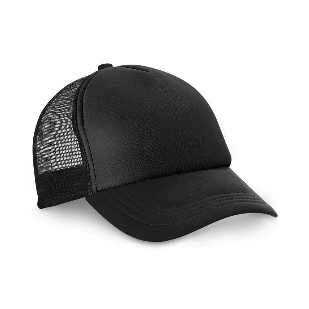NICOLA BK. Polyester- och mesh keps (150 g/m²)