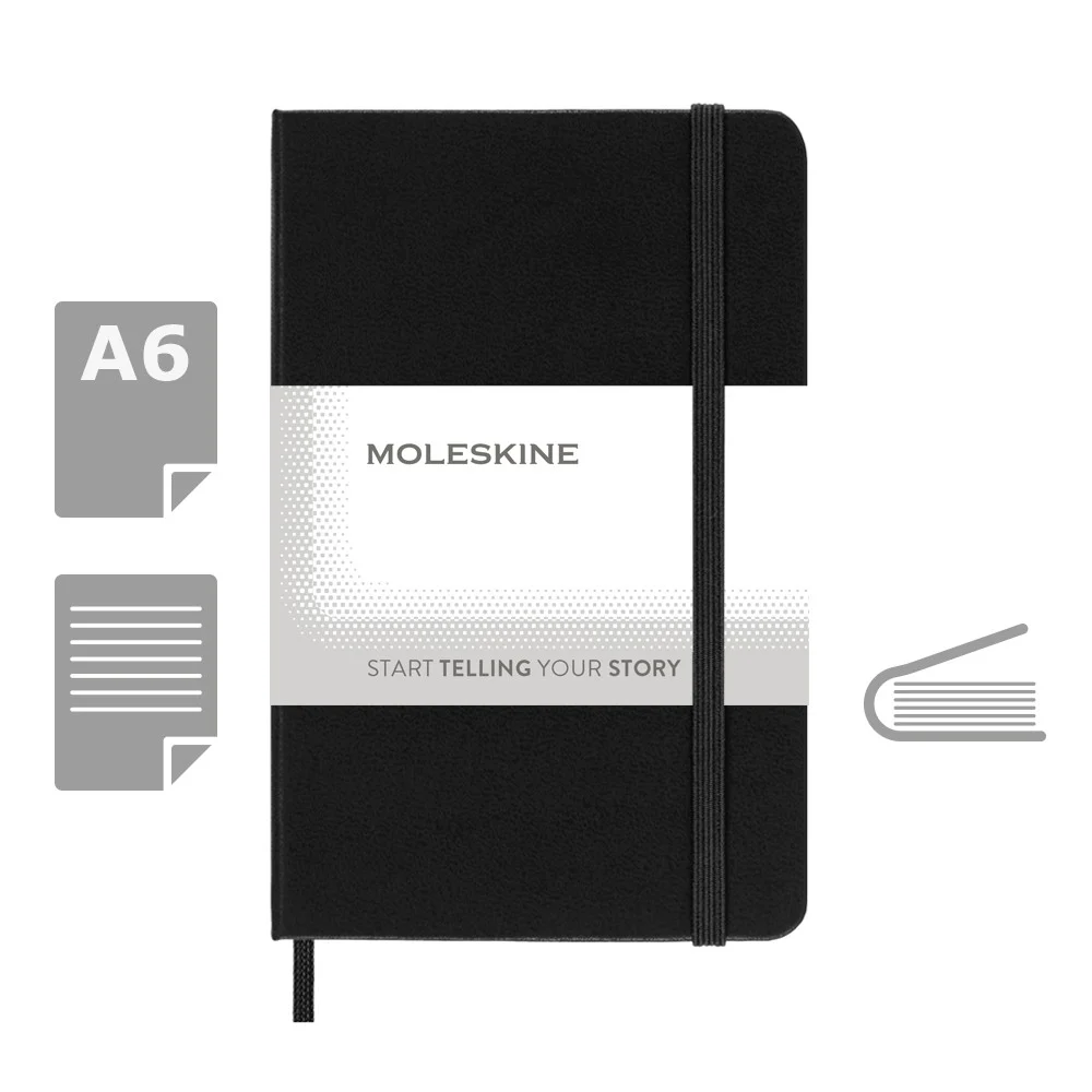 MOLESKINE anteckningsbok ca A6
