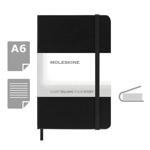MOLESKINE anteckningsbok ca A6