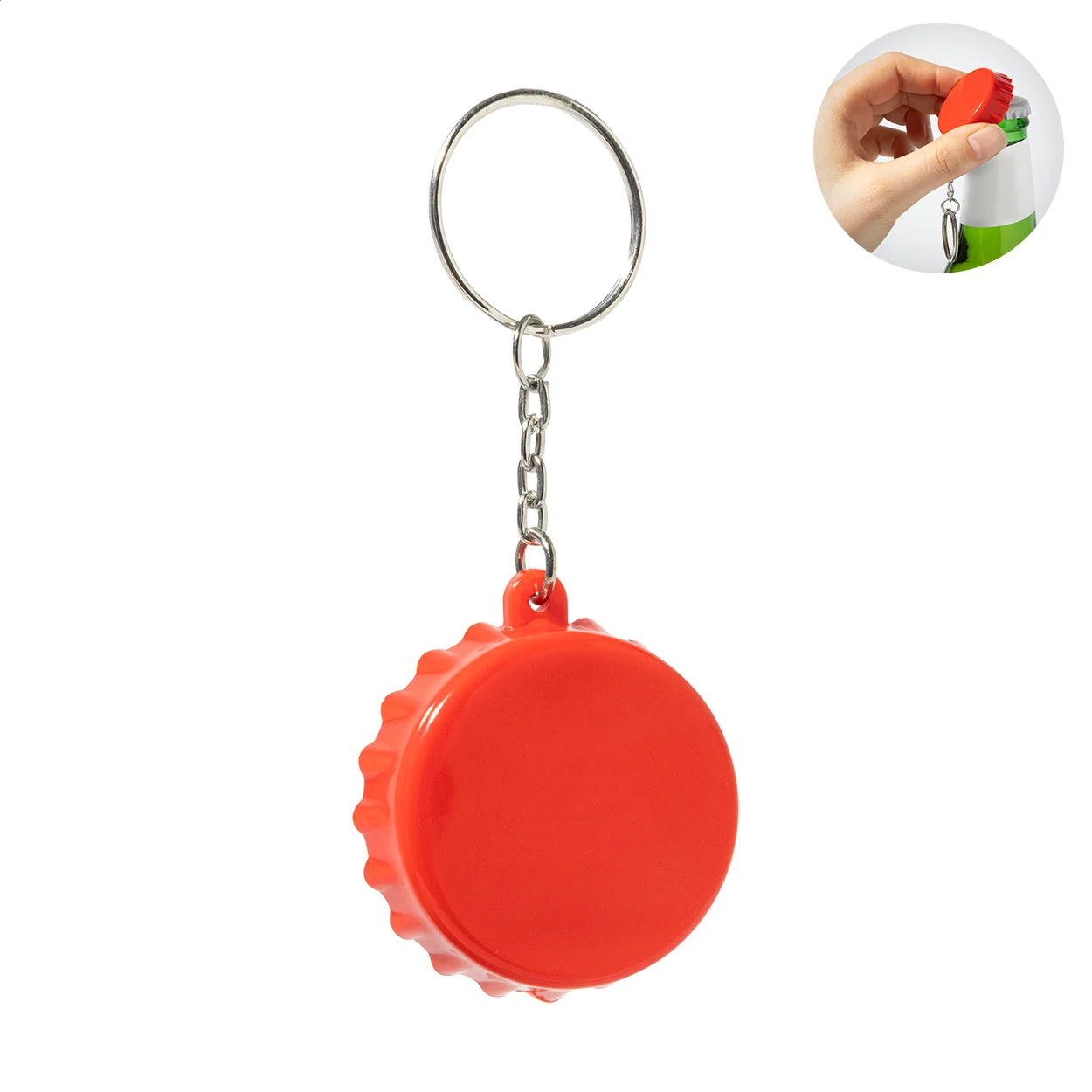 Popcap RABS nyckelring med flasköppnare