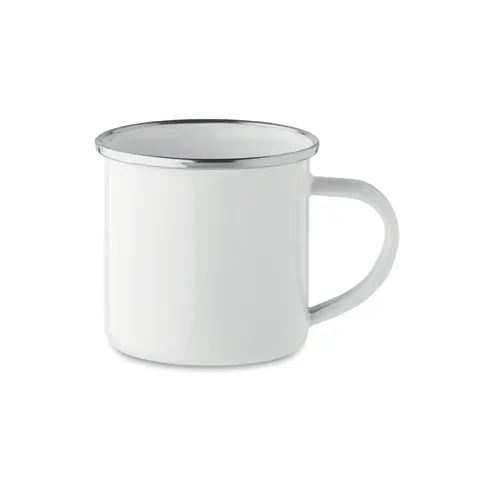 Emailitud sublimatsioontrükiga kruus 200 ml