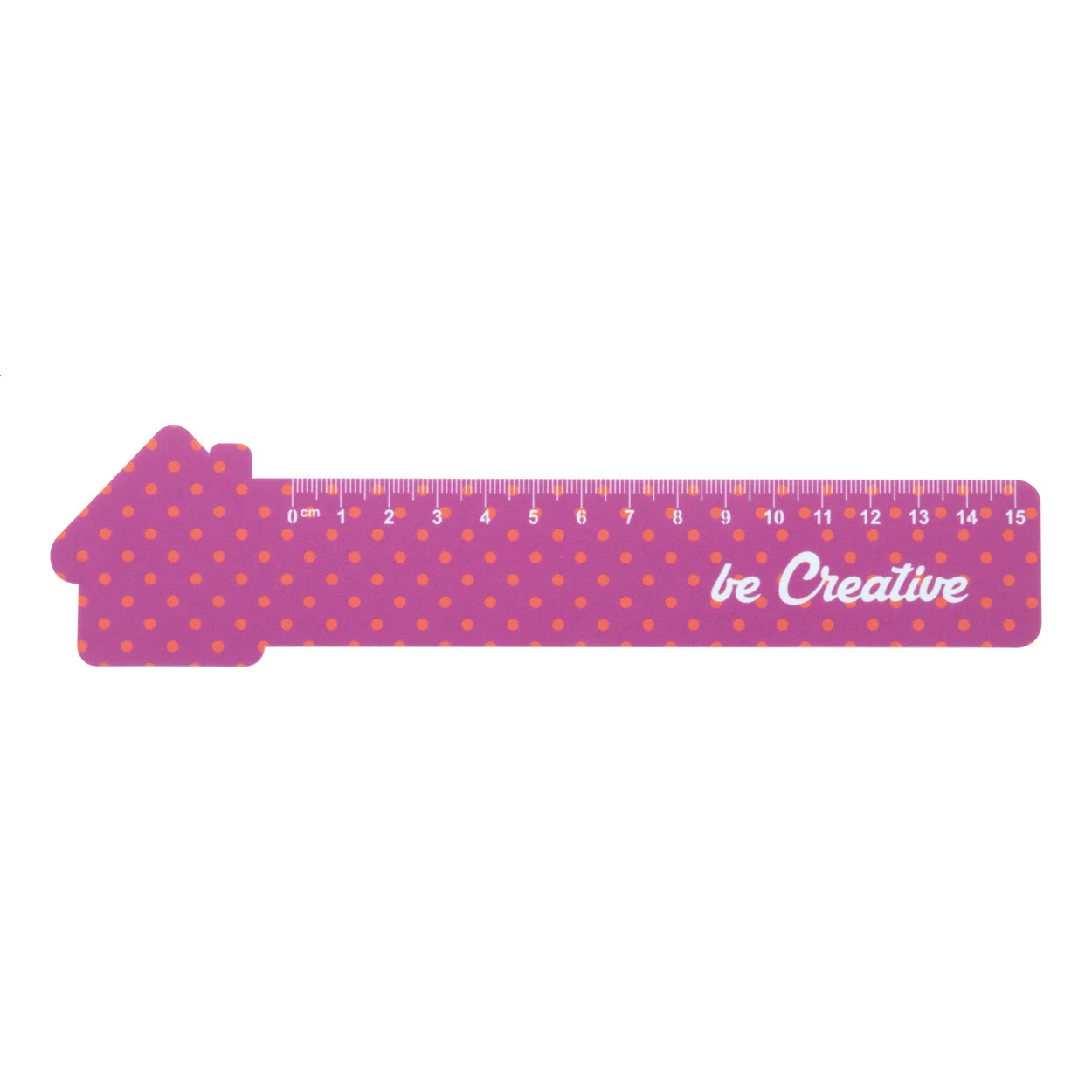 Linjal 15 cm hus Couler 15