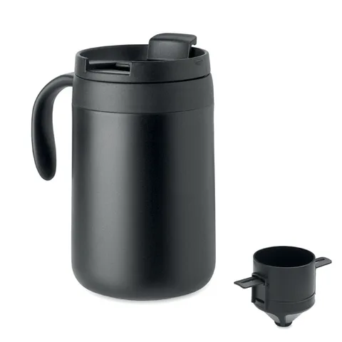 Double wall mug coffee filter