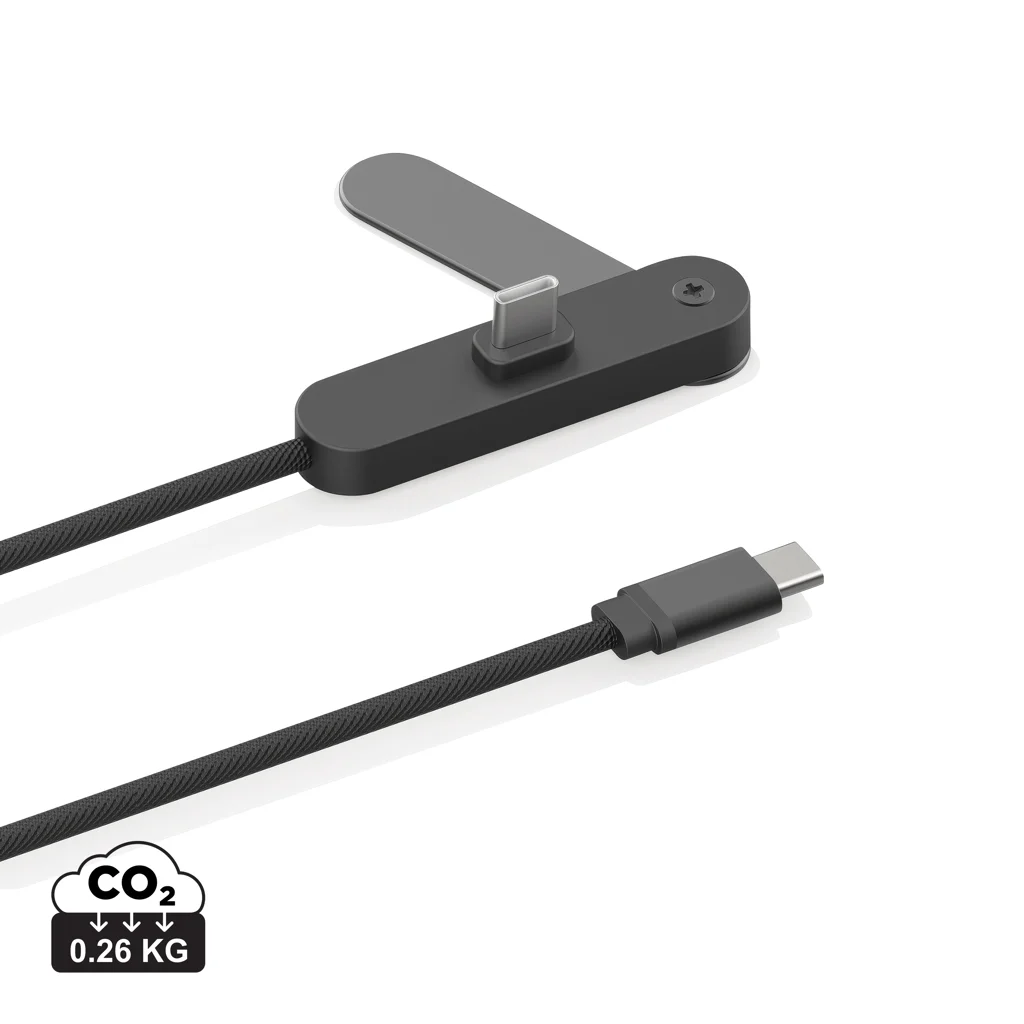 Aluvia RCS 65 W PD-kaapeli säädettävällä puhelintelineellä
