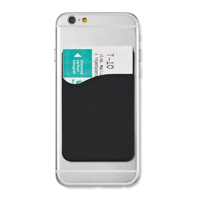 Silicone phone wallet