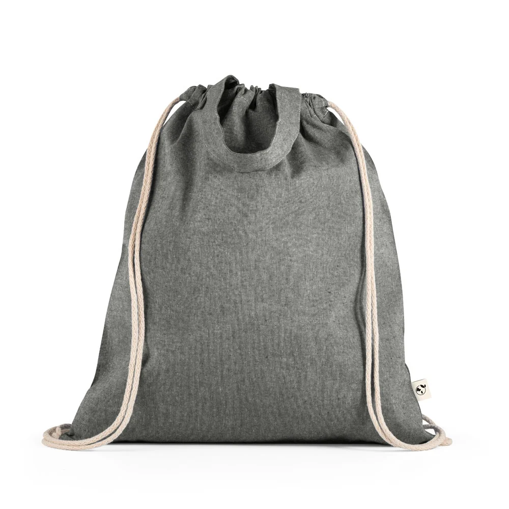 RISSANI. Gympapåse med återvunnen bomull (70%) och polyester (30% rPET) (140 g/m²)