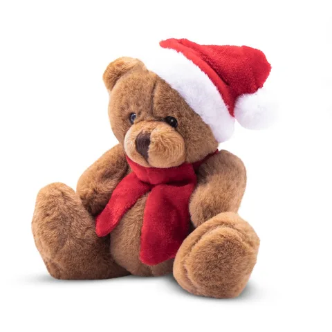 Plyschteddybjörn för jul | Nathan Brown