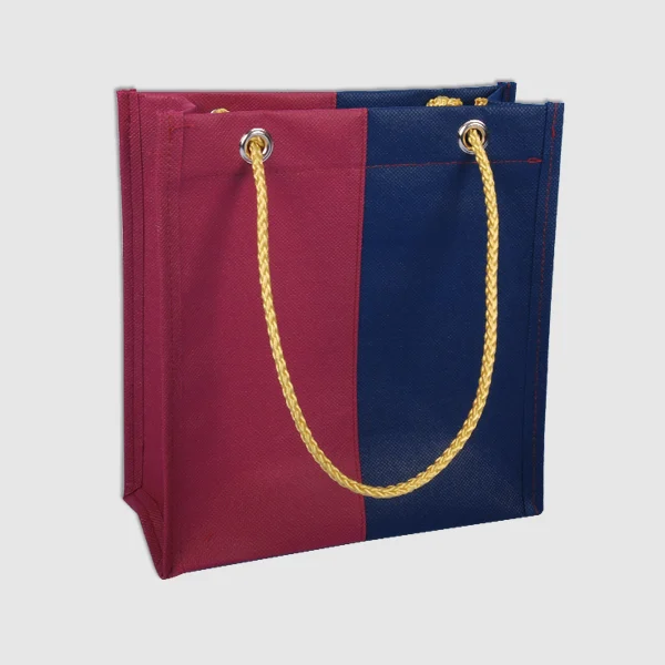Non-woven-kassar med öljetter