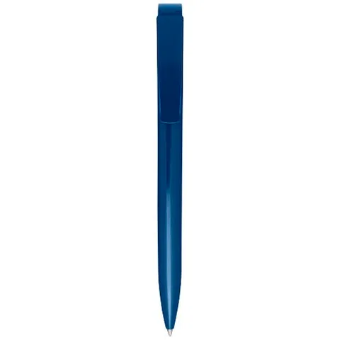 Lucia recycled plastic ballpoint pen (blue ink)