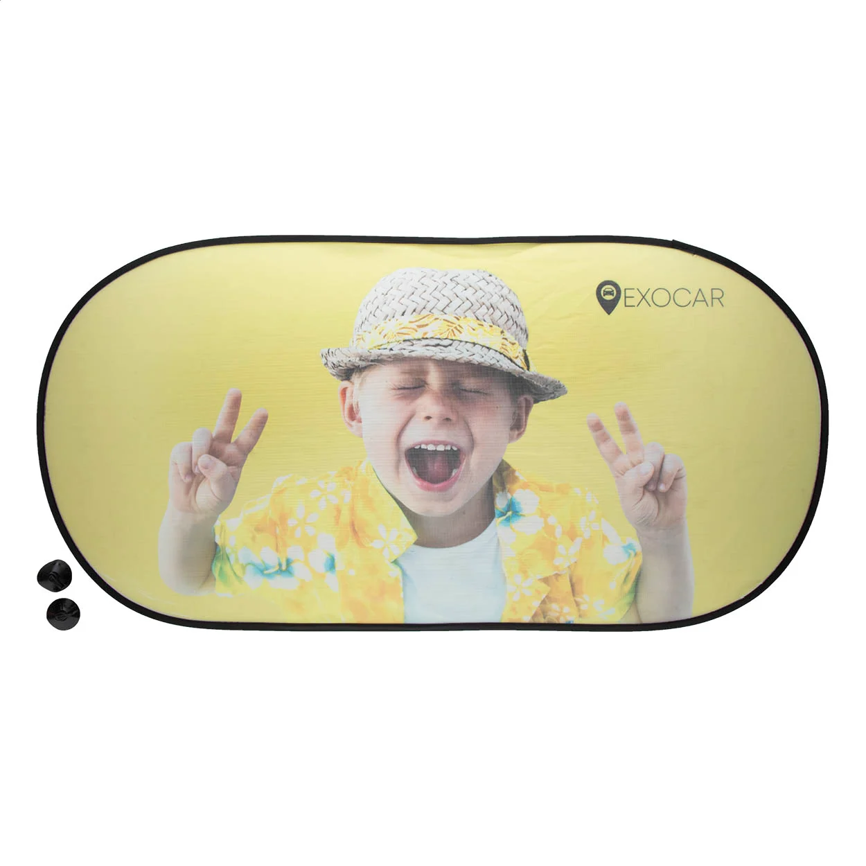 Subowind solskydd för bil med sublimering