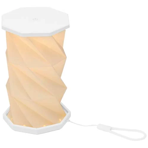 Celestia foldable and dimmable recycled plastic table lamp