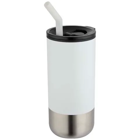 Grayson 480 ml RCS taaskasutatud isolatsiooniga topsikruus kõrrega