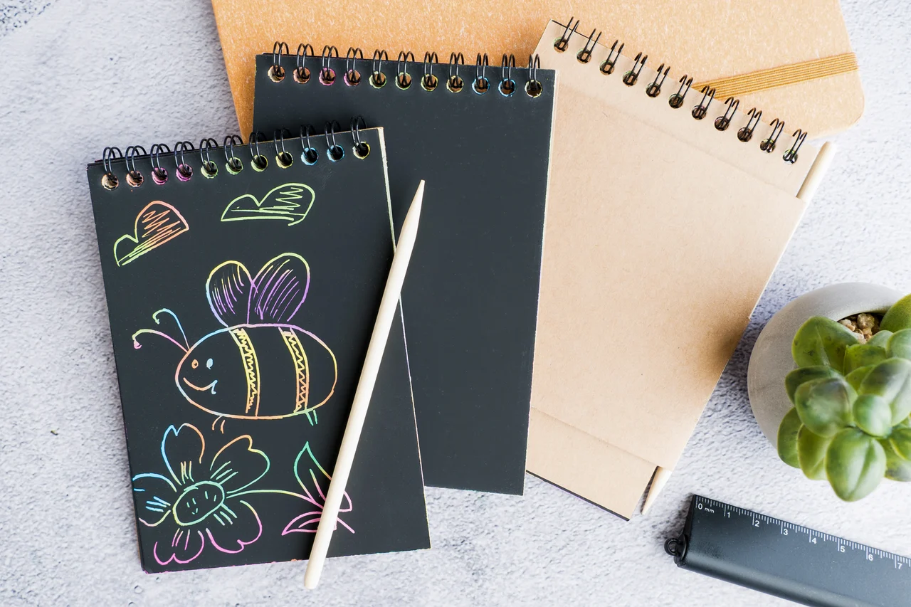 Rainbow scratch notebook BANGKOK
