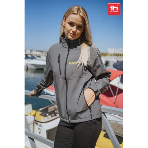 THC EANES. Softshelljacka (unisex) i polyester och elastan
