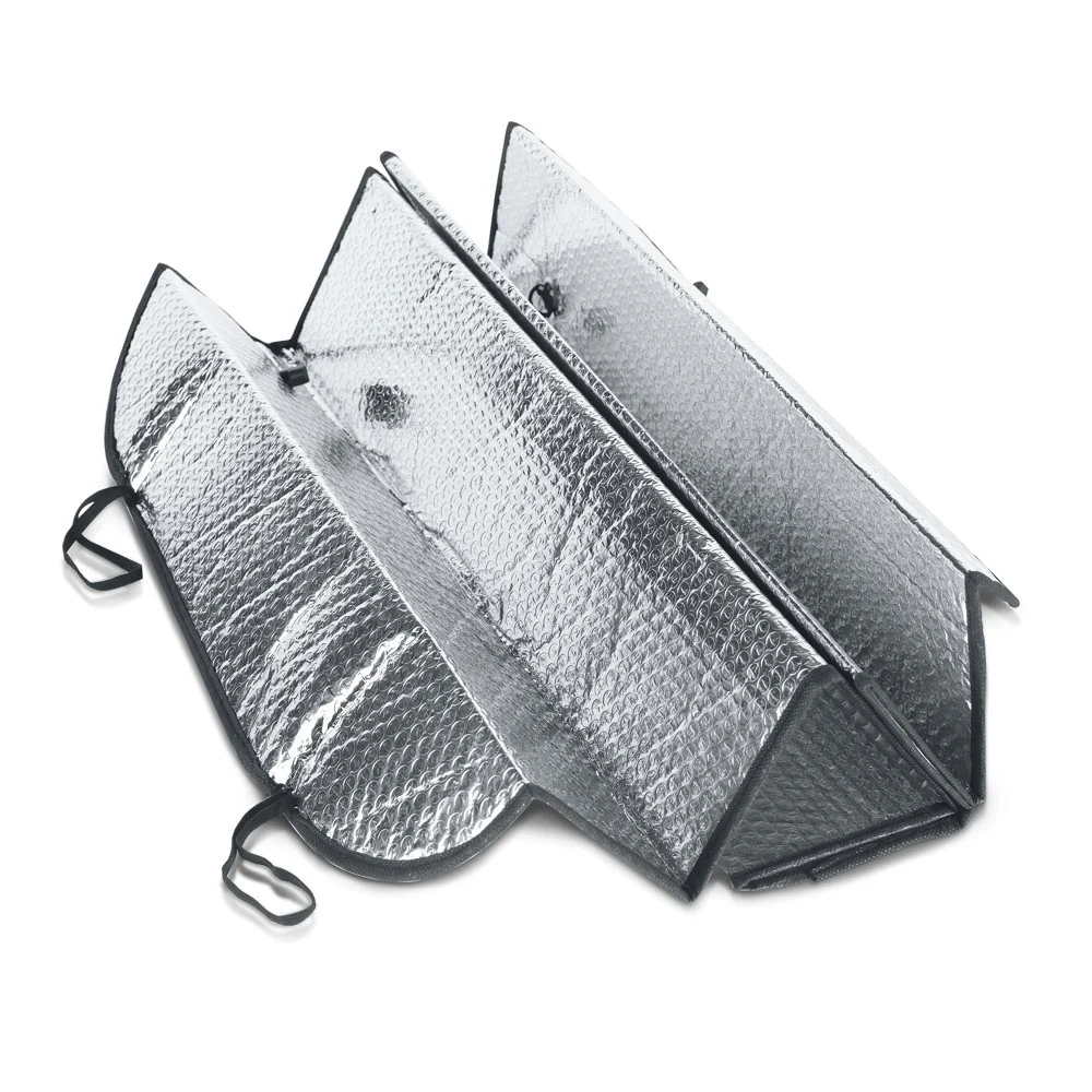 CRADLE. PE och aluminiumfodrad solskydd för bilar