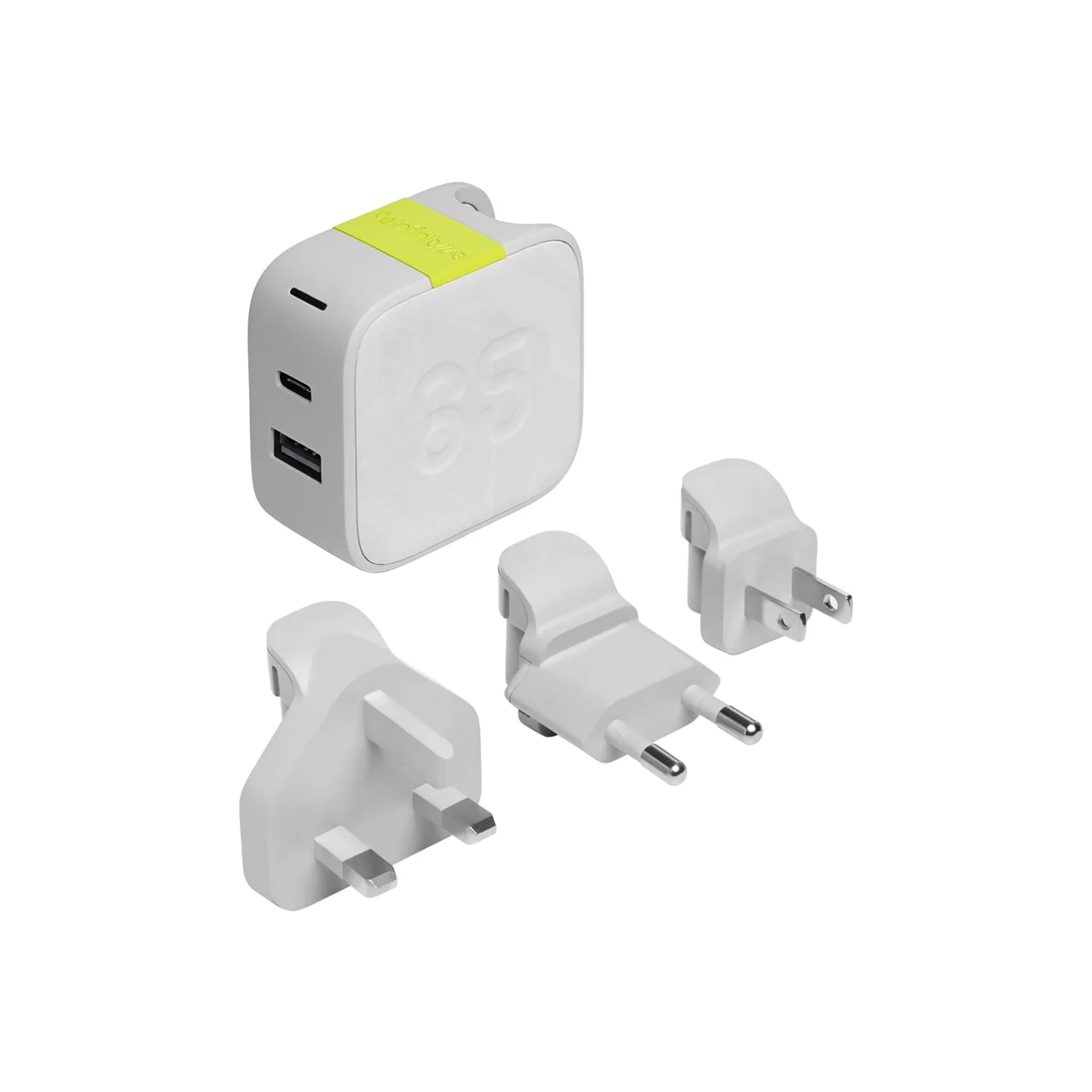 InfinityLab Instant Ladegerät 65W 2USB Weiß