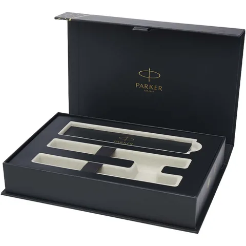 Parker IM Essentials -rollerball- ja kuulakärkikynäsetti – musta
