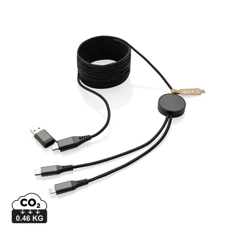 Terra RCS kierrätetty PET 3 metrin 4-in-1 kaapeli