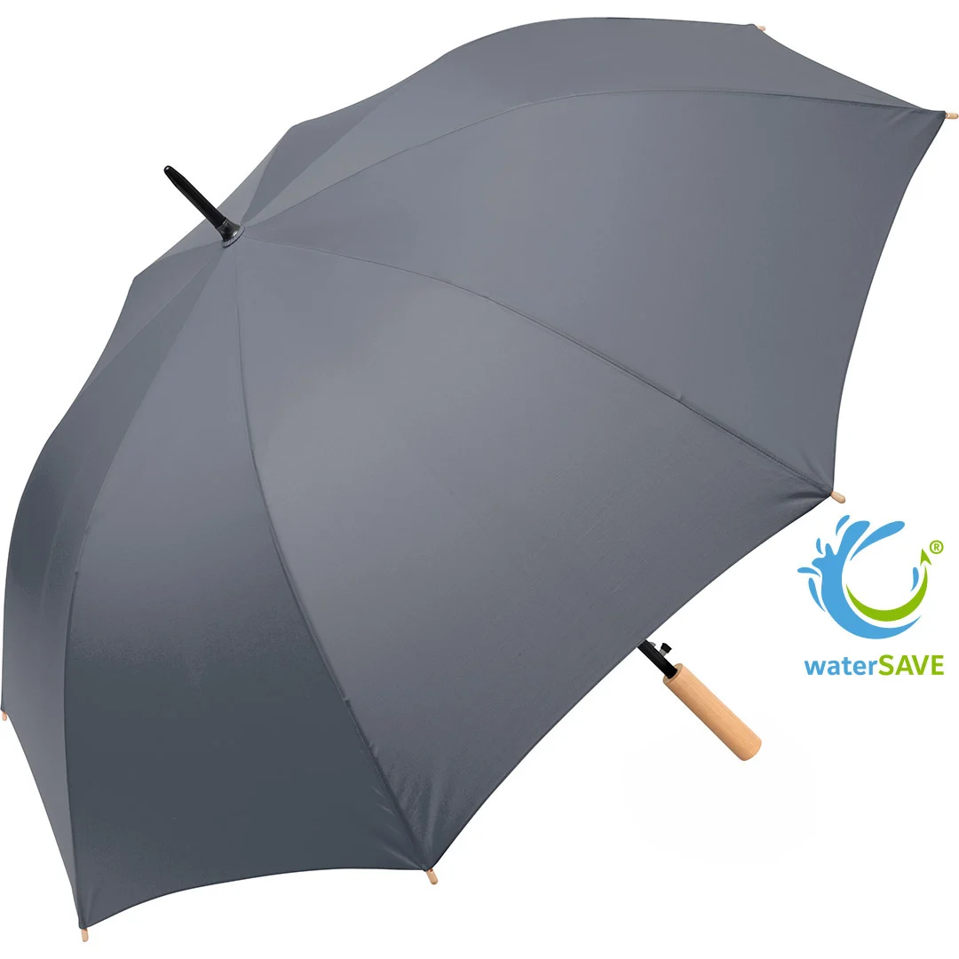 ÖkoBrella golfparaply 120 cm, trähandtag