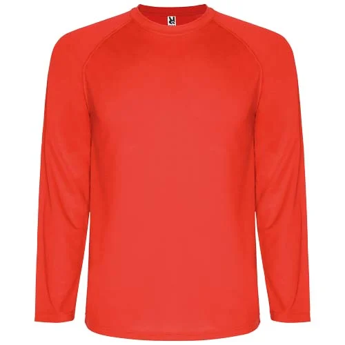 Montecarlo 150 g/m² långärmad sport t-shirt för män