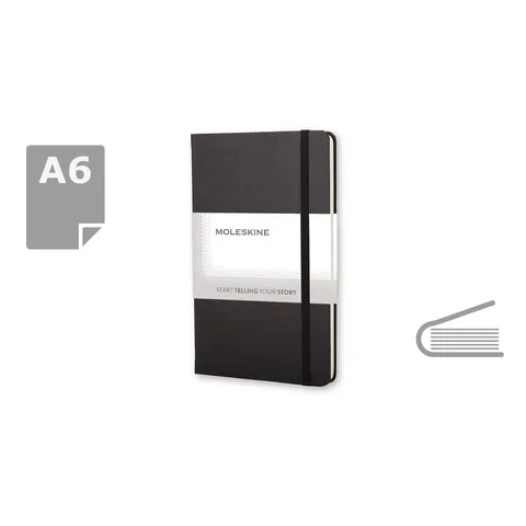 MOLESKINE anteckningsbok ca A6