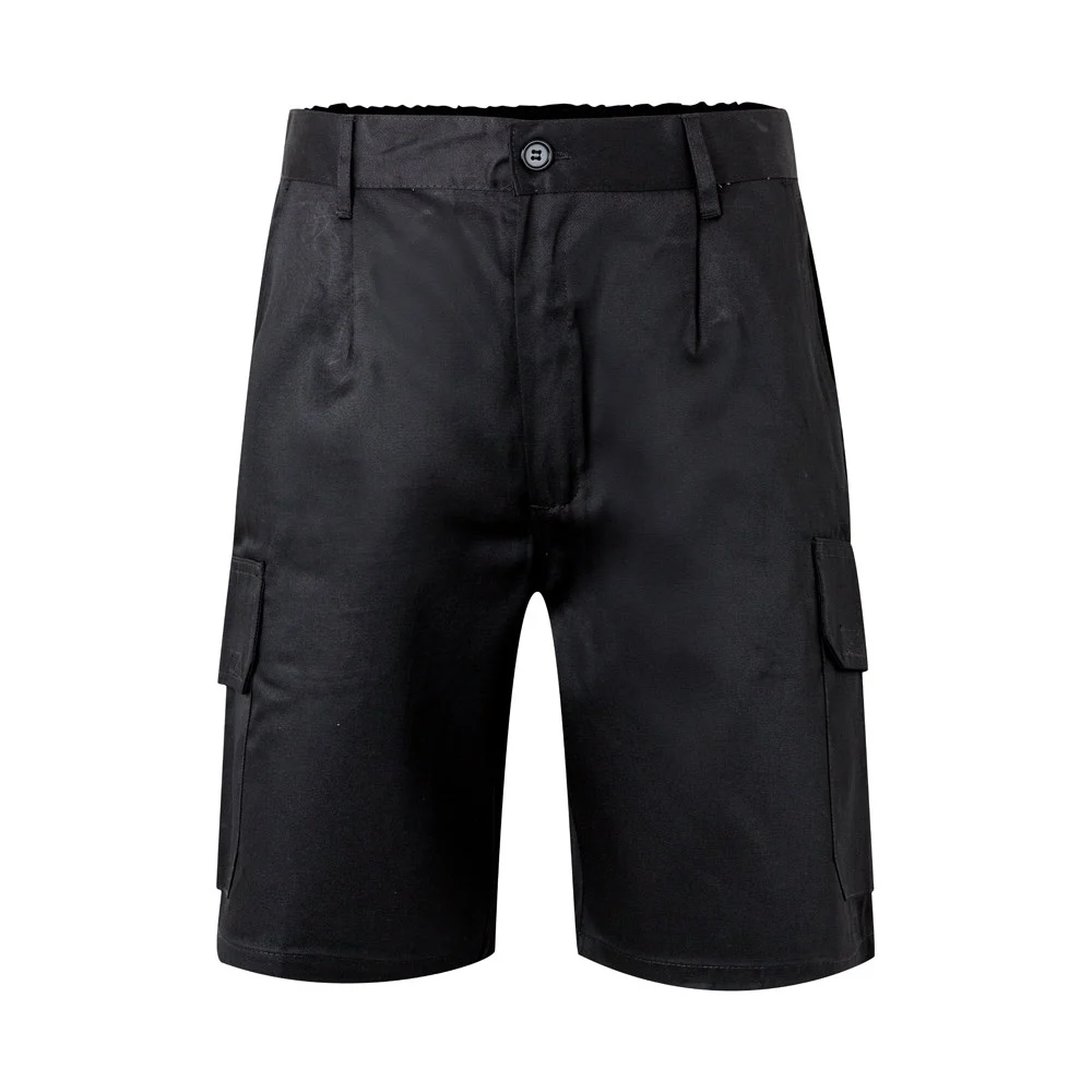 VL CHIONE. Bermudashorts i twill med flera fickor (200g/m²), i bomull (35%) och polyester (65%)