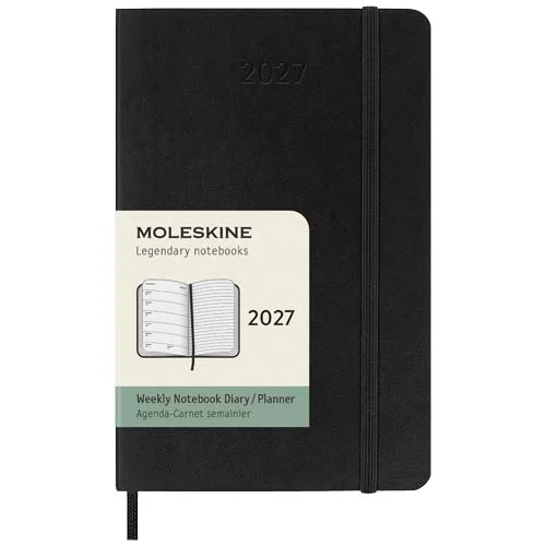 Moleskine 12-månaders veckoplanerare med mjukt omslag
