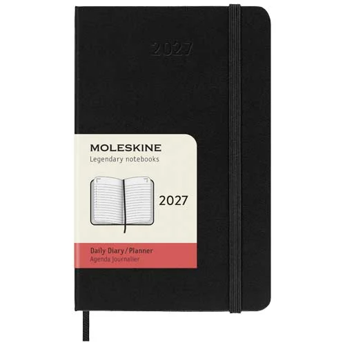 Moleskine inbunden 12-månaders daglig fickplanerare