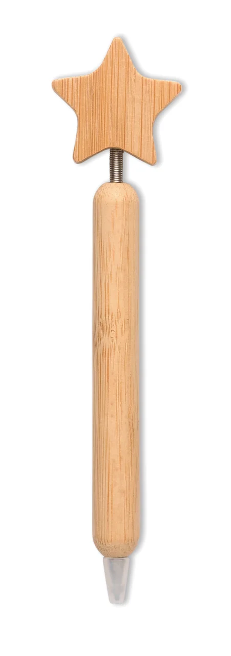 Bambusest tähekujuline pastapliiats