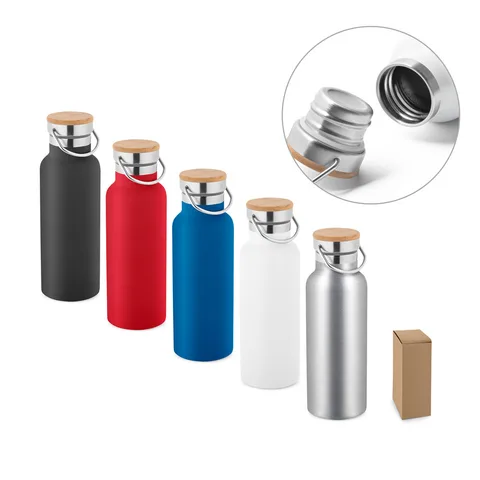RAGNAR. Termospudel 500 ml, bambusest korgiga