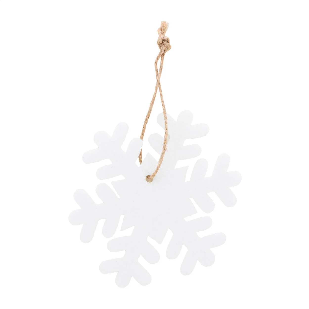 Joulox RPET julgransprydnad, snöflinga