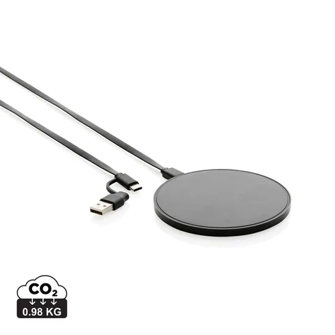 10W juhtmevaba laadija RCS standard taaskasutatud plastikust