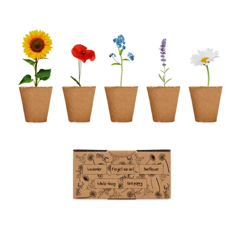 Odlingssats för blommor