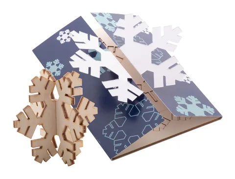 Creax Plus julkort med snöflinga